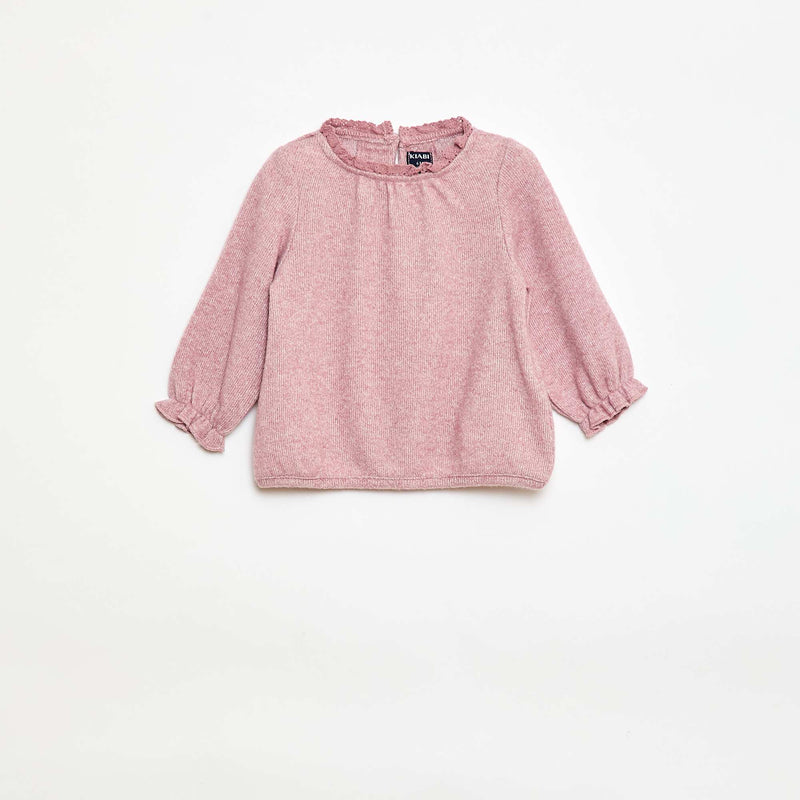 Ensemble 2 pièces en maille doudou