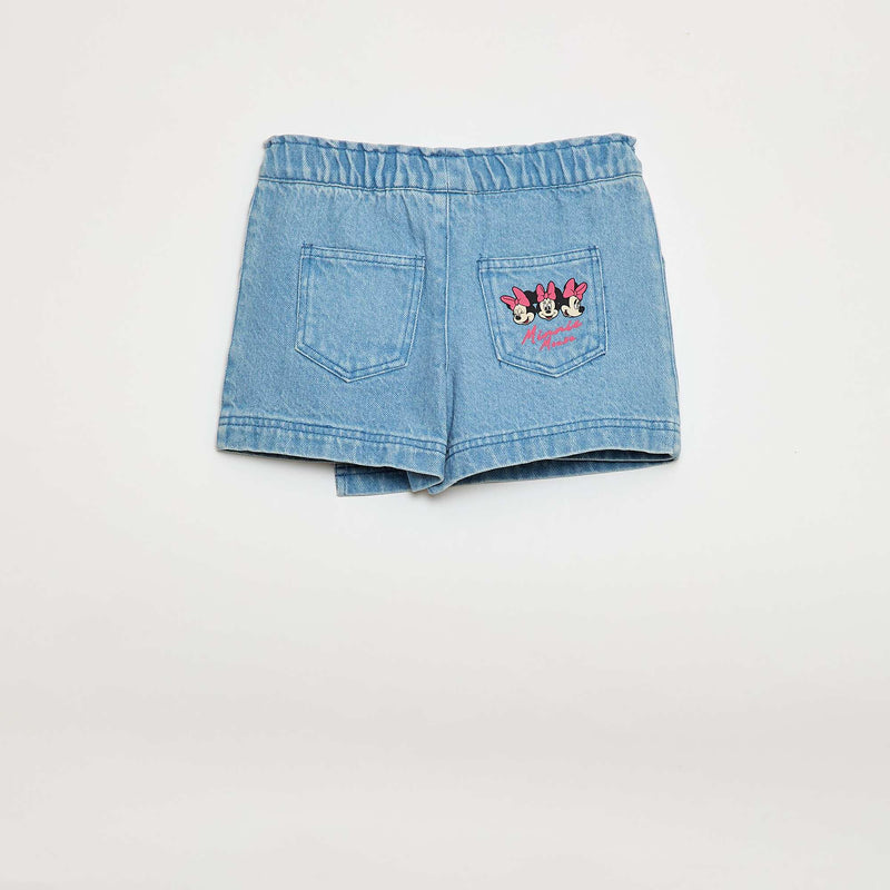 Jupe-short en jean 'Minnie' 'Disney'