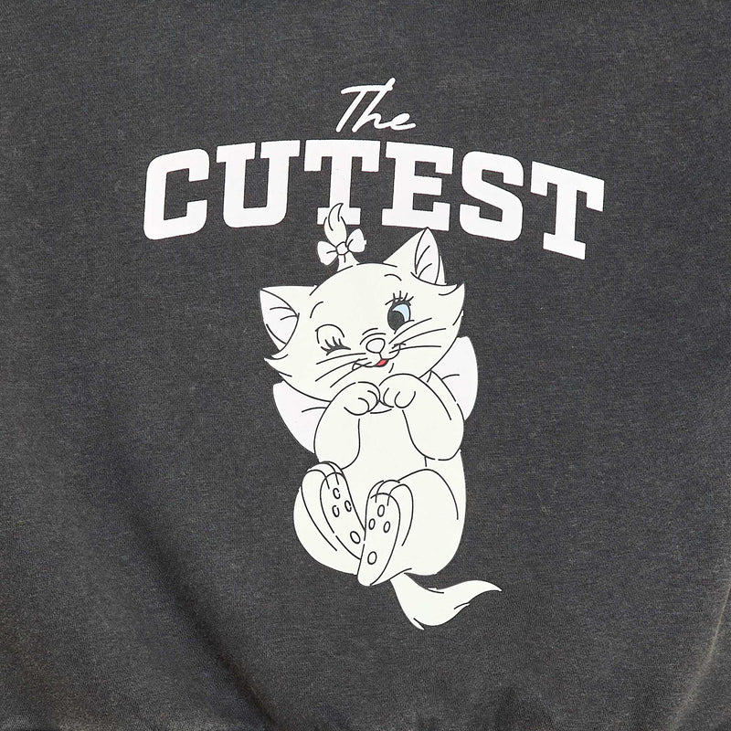Sweat à capuche imprimé 'Stitch'