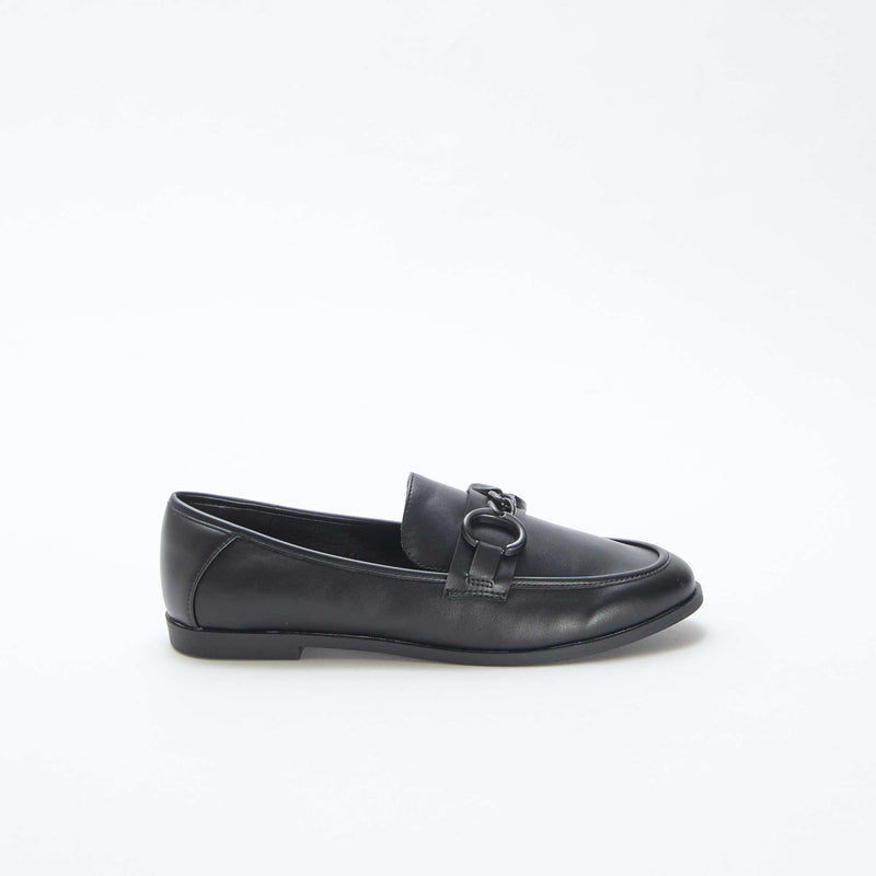Mocassins avec chaîne