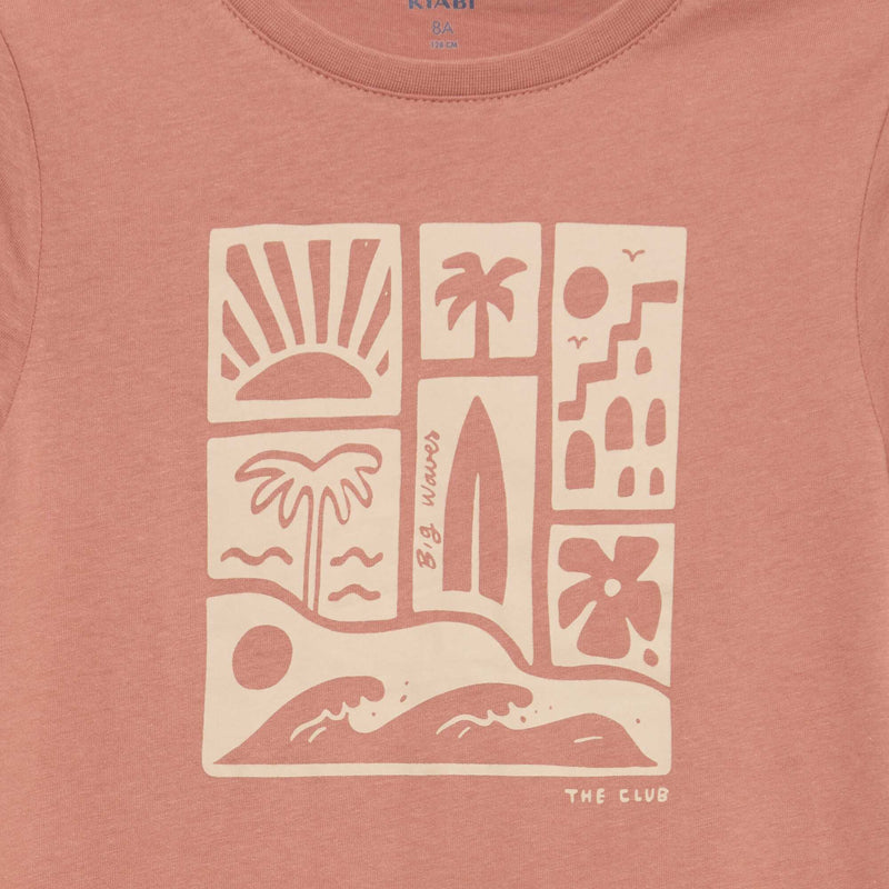 T-shirt imprimé à message