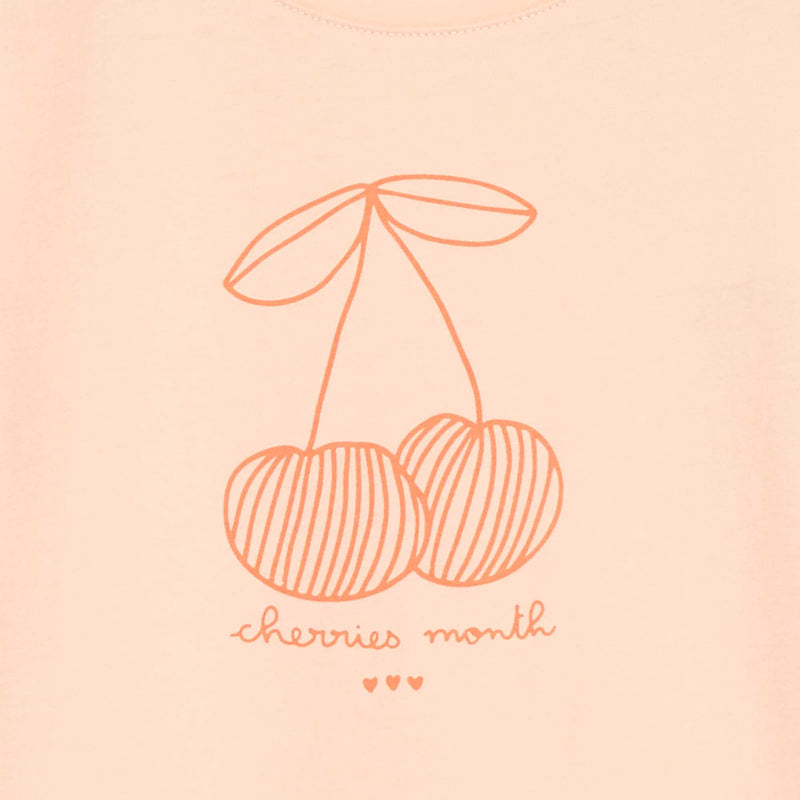 T-shirt imprimé message à manches courtes