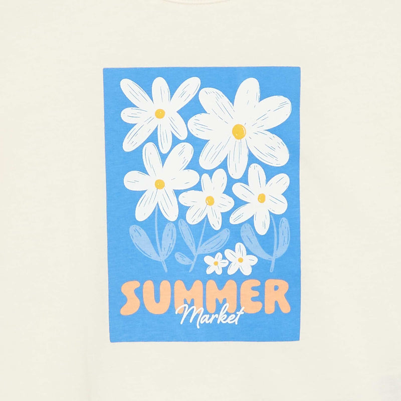 T-shirt imprimé fantaisie