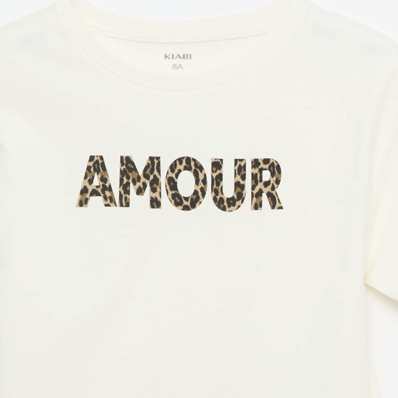T-shirt imprimé fantaisie