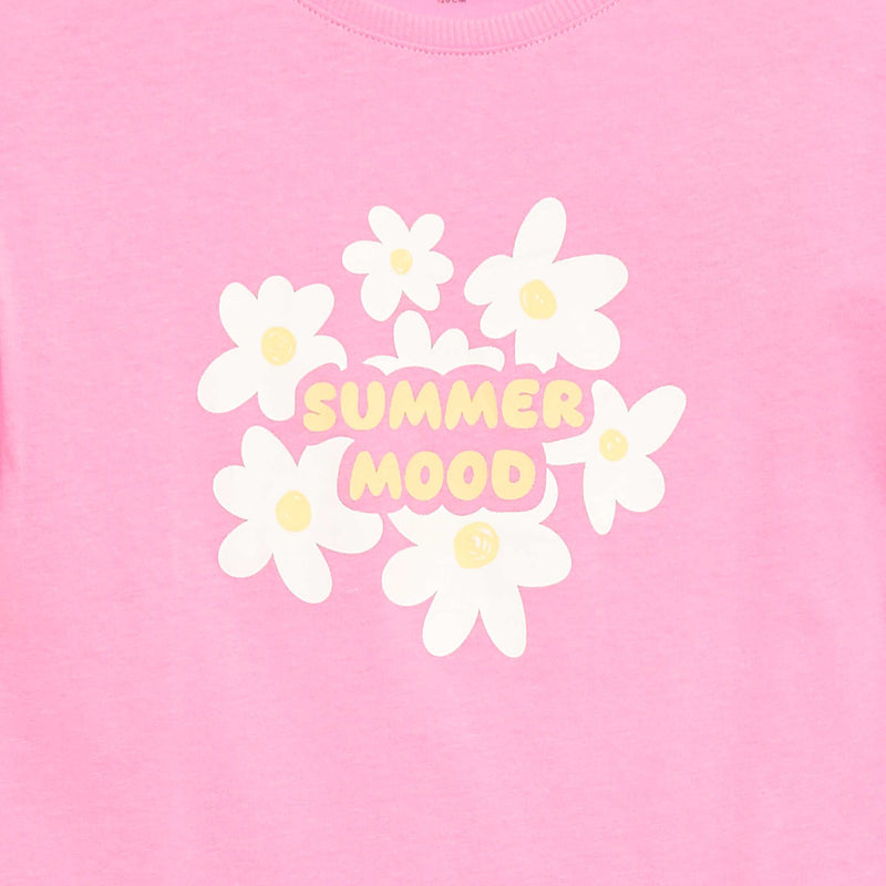 T-shirt imprimé fantaisie