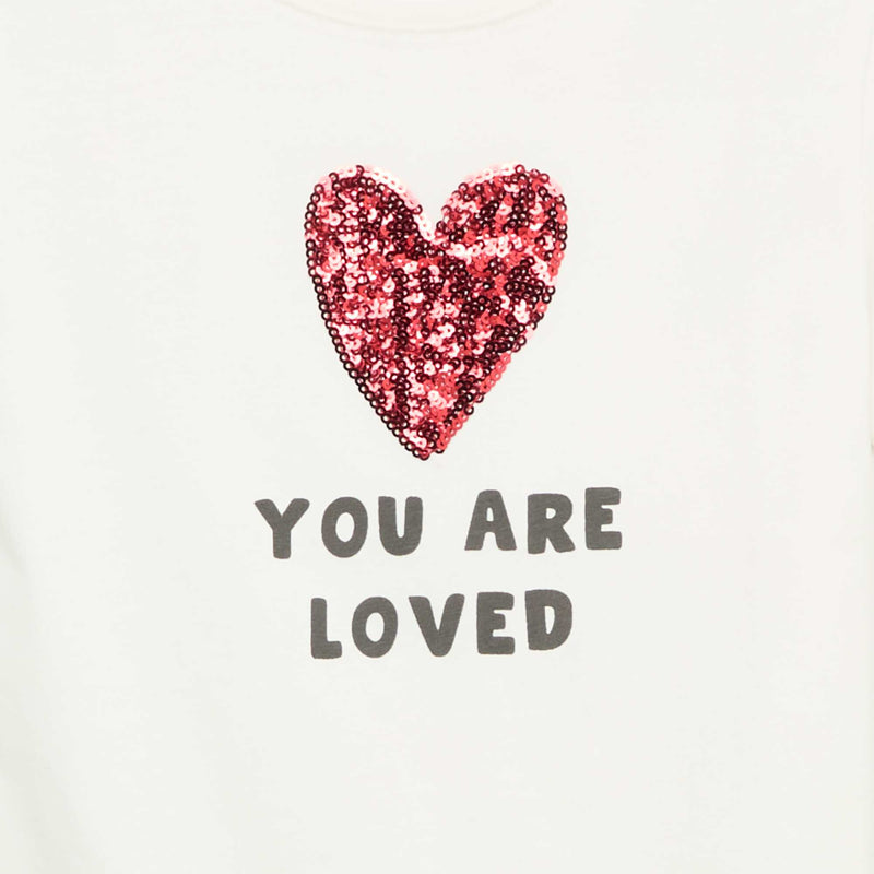 T-shirt à manches courtes avec animation