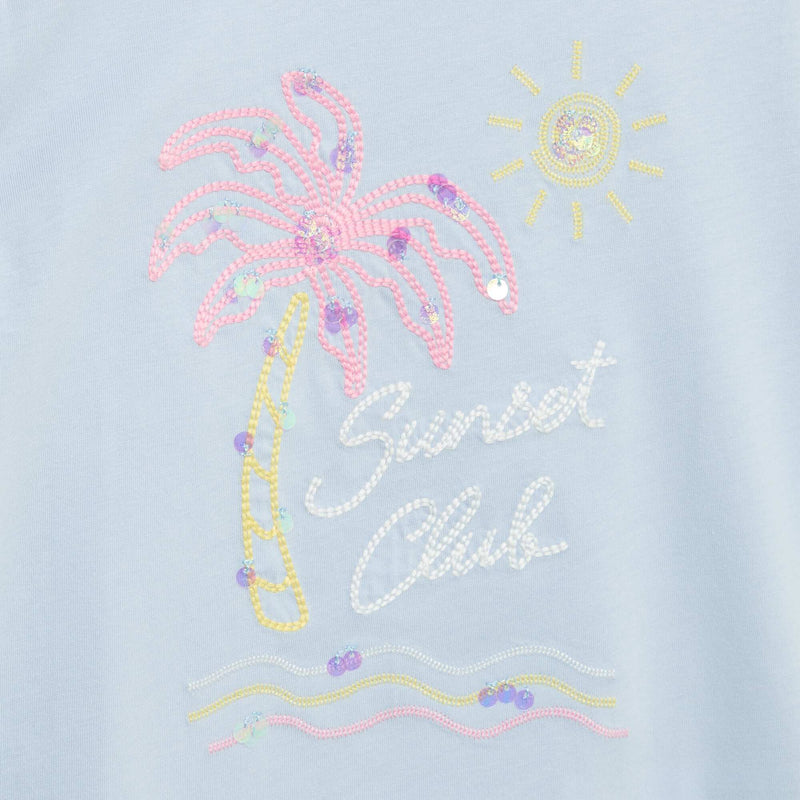 T-shirt à manches courtes avec animation