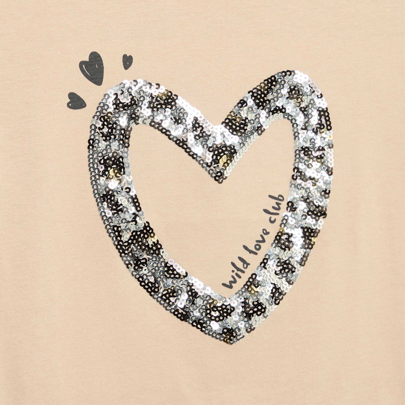 T-shirt à manches courtes avec animation