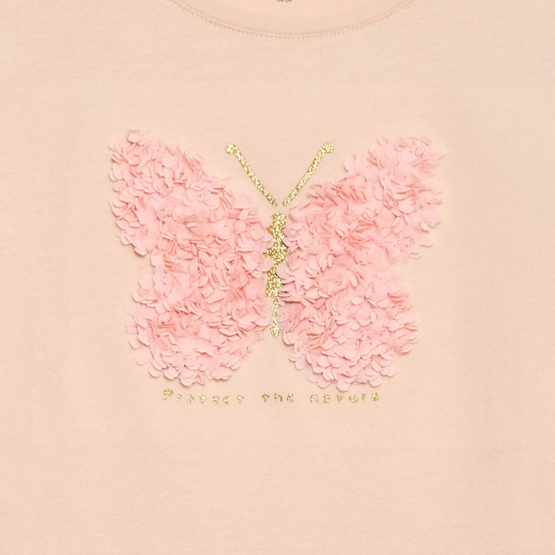 T-shirt à manches courtes avec animation