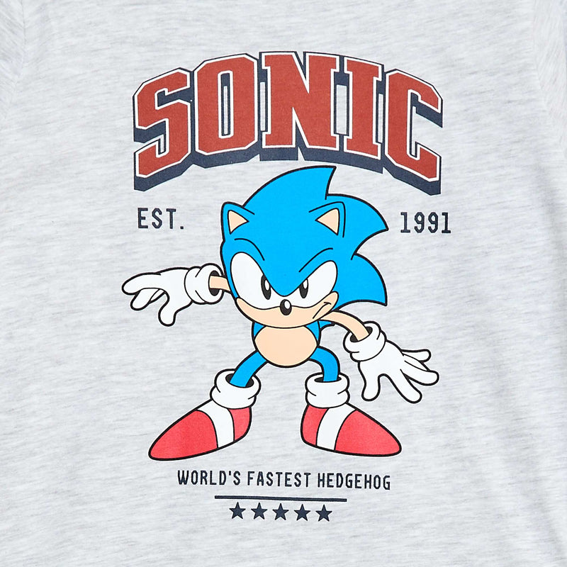 Ensemble pyjama long 'Sonic' - 2 pièces