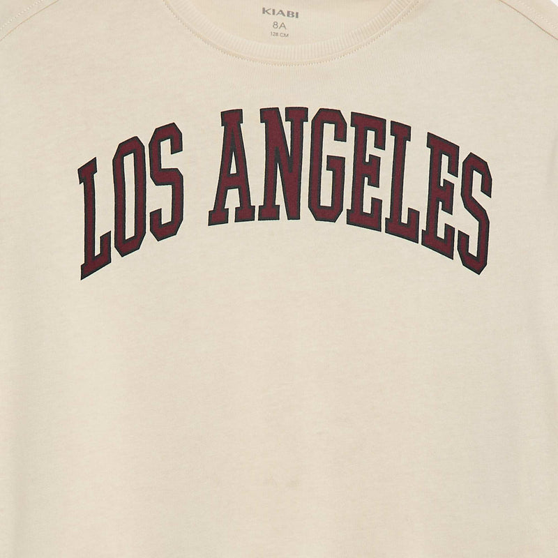 T-shirt imprimé à manches longues