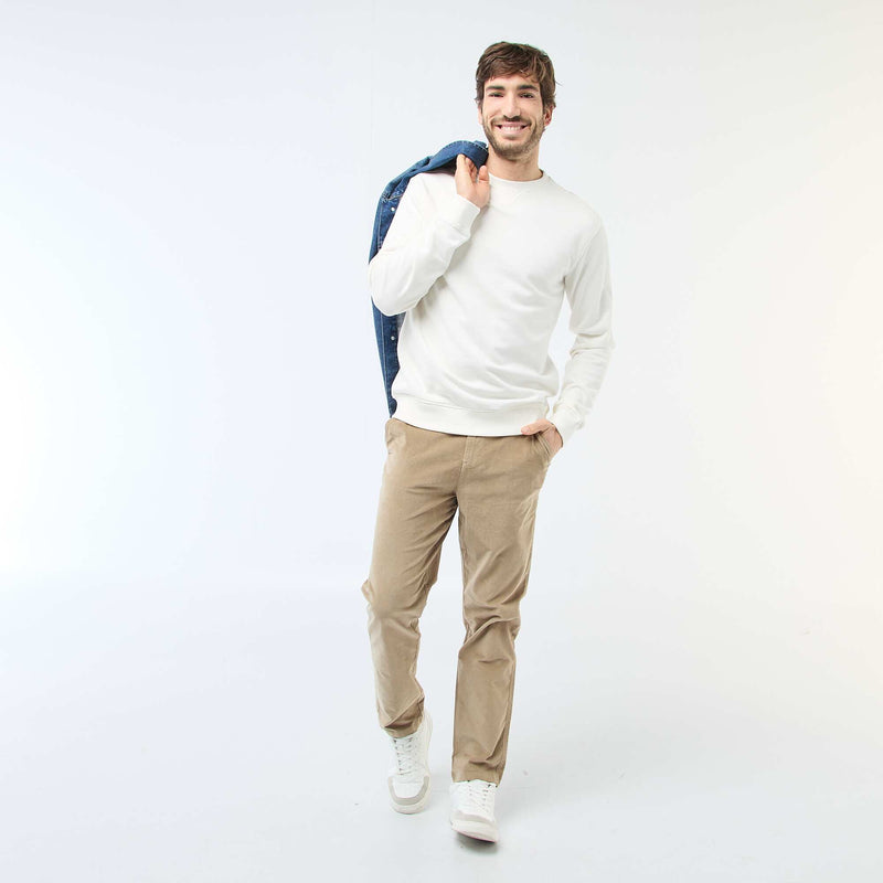 Sweat regular en french terry