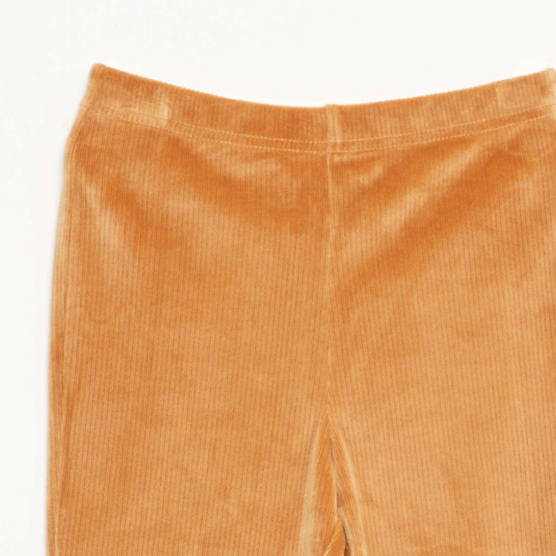 Legging large en velours