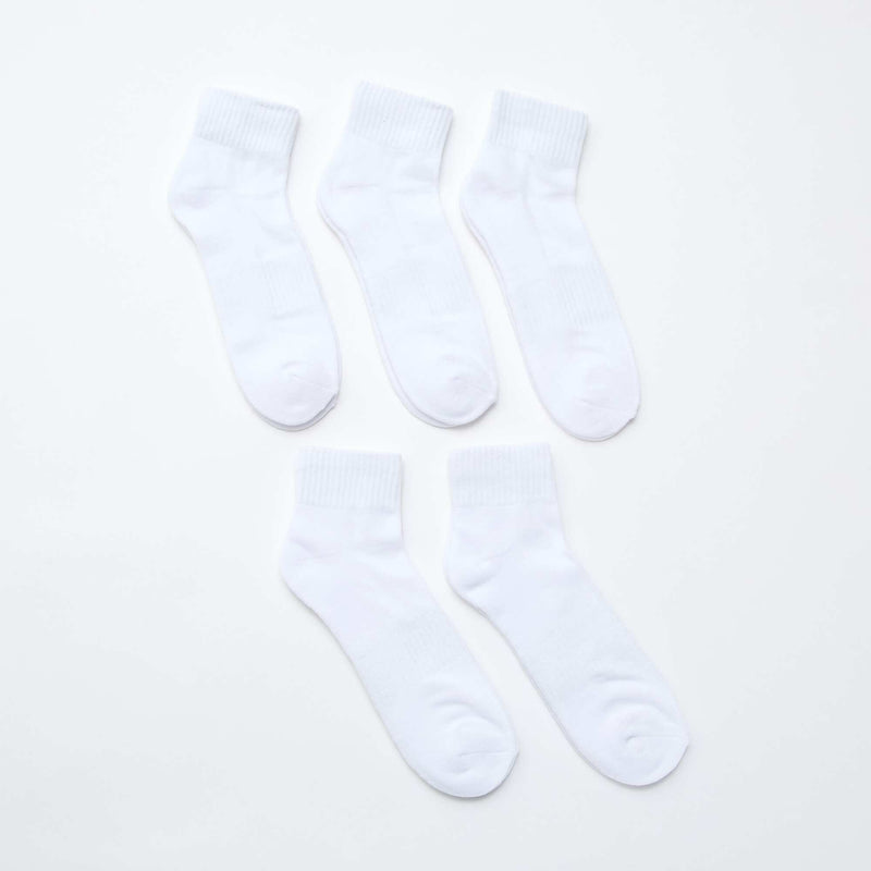 Lot de 5 paires de socquettes de sport