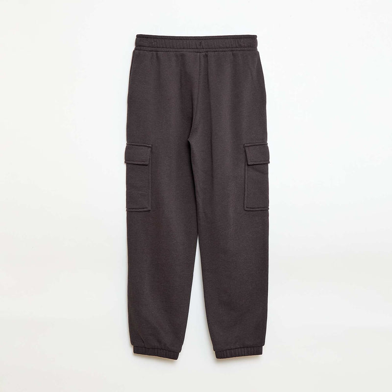 Jogging cargo en french terry