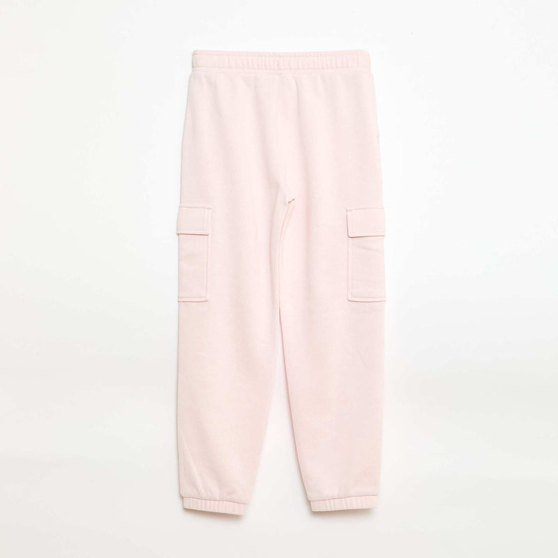 Jogging cargo en french terry