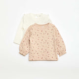 Beige/blanc