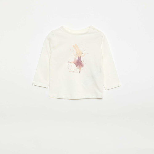 T-shirt imprimé fantaisie