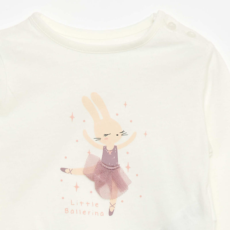 T-shirt imprimé fantaisie