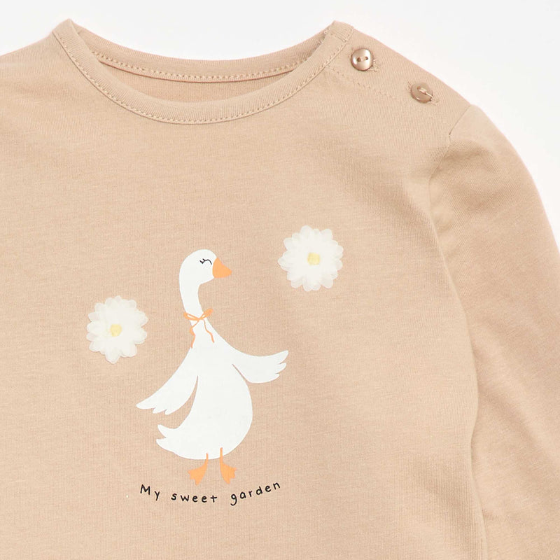 T-shirt imprimé fantaisie