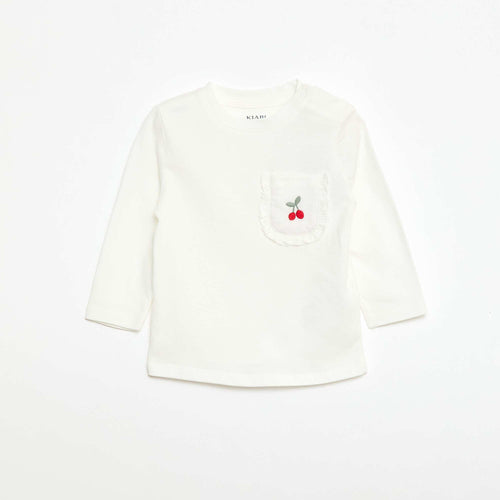 T-shirt avec poche fantaisie