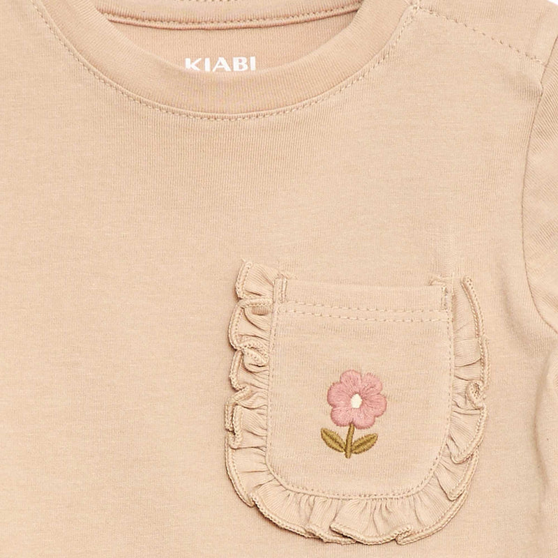 T-shirt avec poche fantaisie
