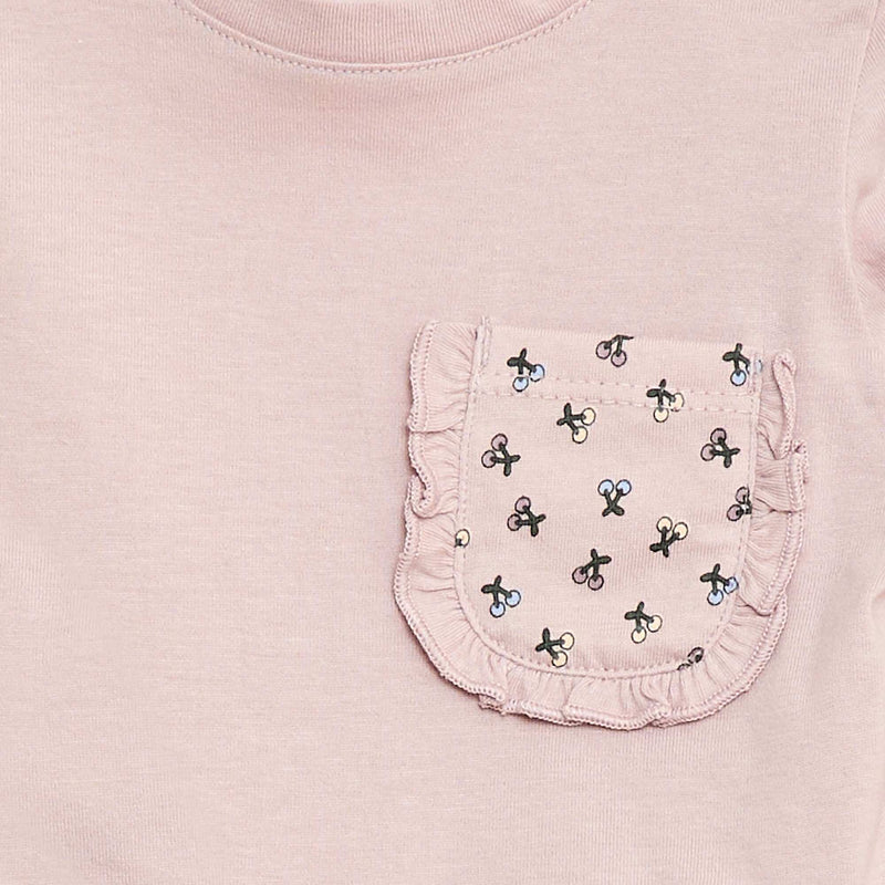 T-shirt avec poche fantaisie