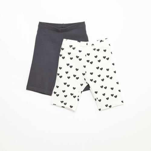 Lot de 2 shorts cyclistes
