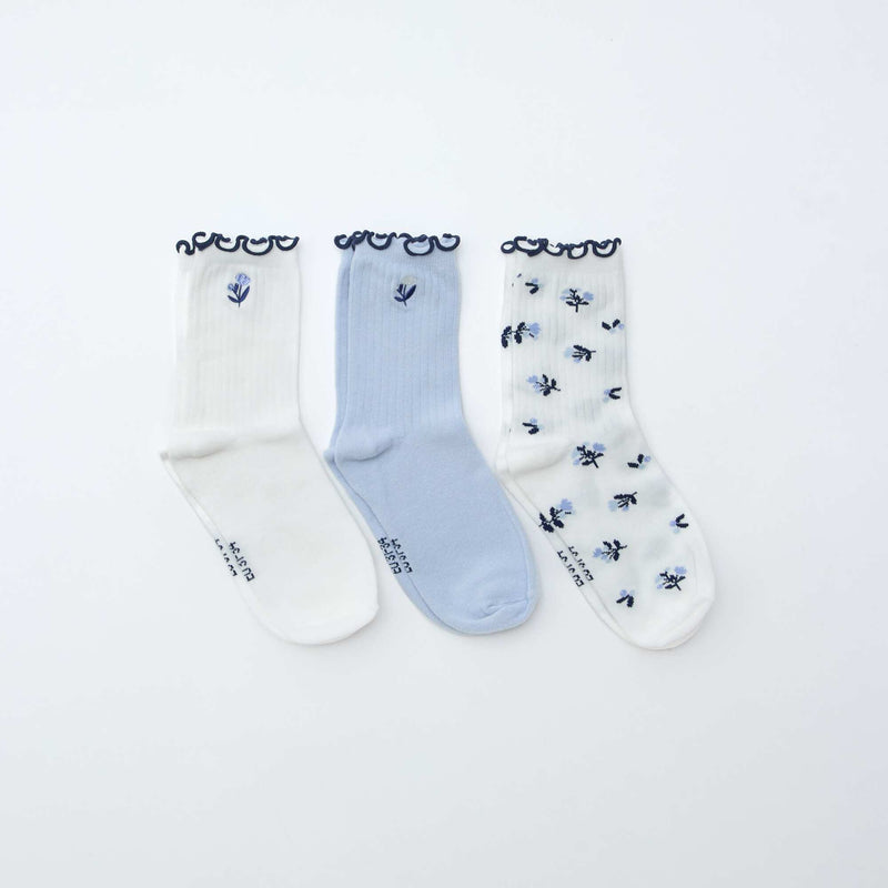 Lot de 3 chaussettes imprimées