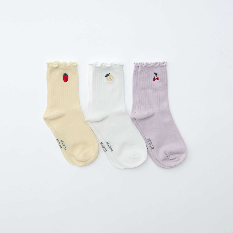 Lot de 3 chaussettes imprimées