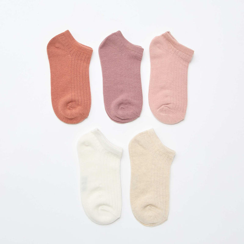Lot de 5 paires de chaussette en coton