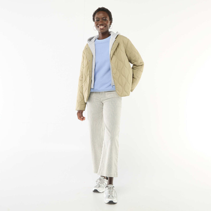 Blouson matelassé avec plastron amovible