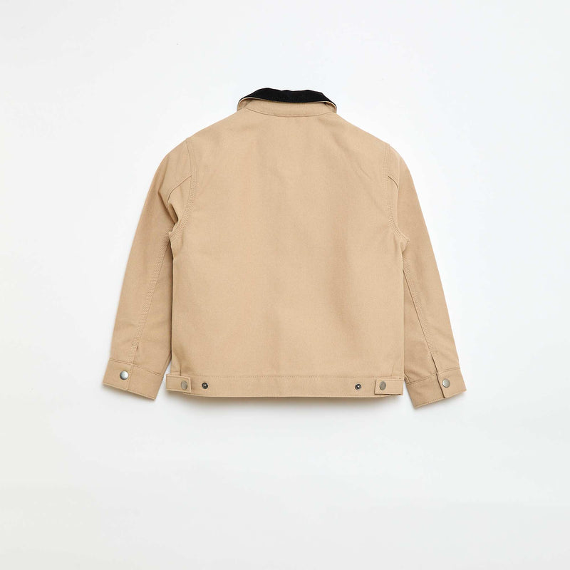 Veste zippée  façon workwear