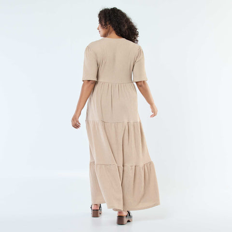 Robe longue cache cœur