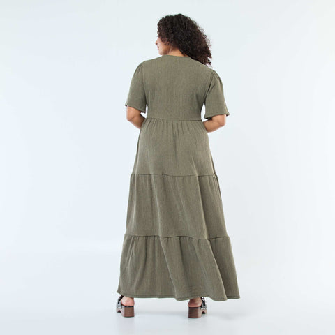 Robe longue cache cœur