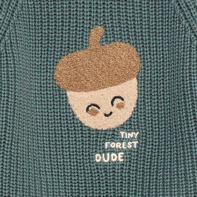 Pull en coton en maille perlée