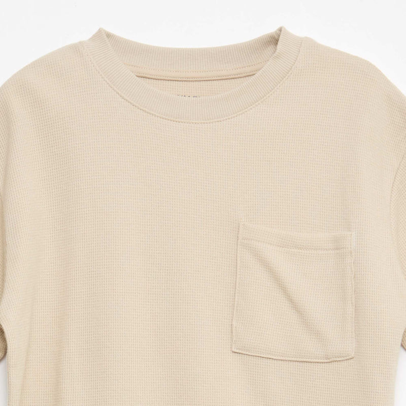 Ensemble de pyjama en coton uni