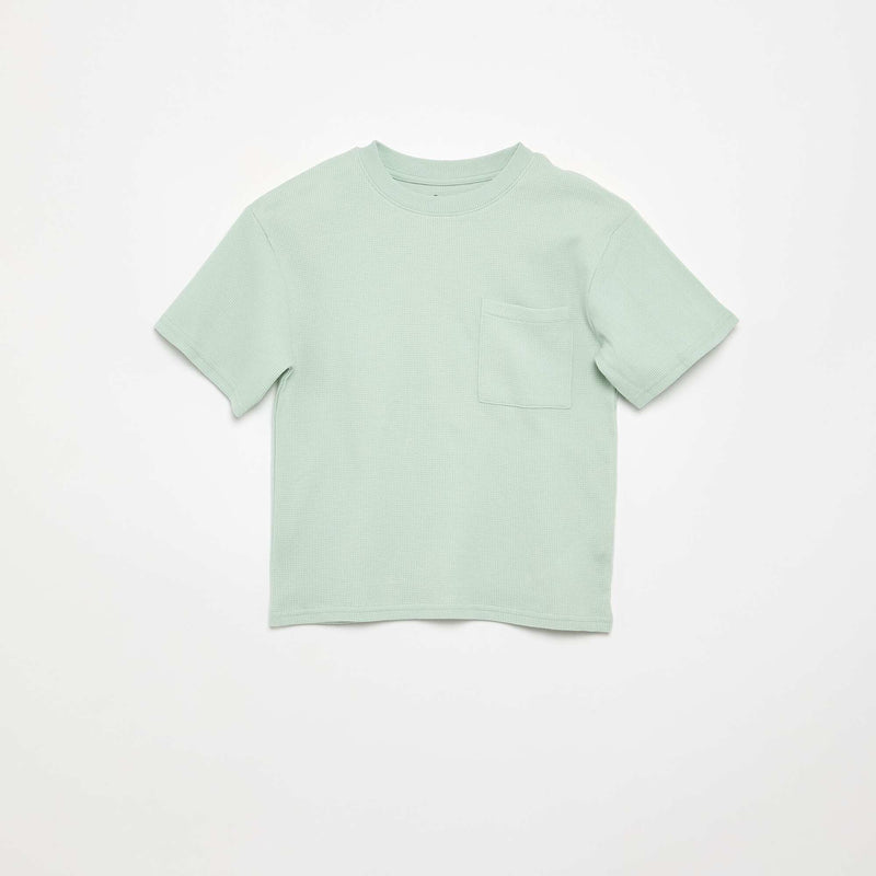 Ensemble de pyjama en coton uni