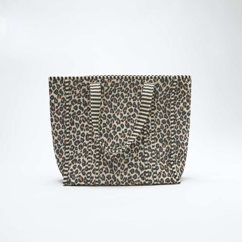 Sac cabas matelassé motif indienne