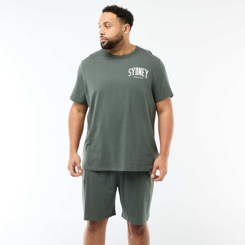 Ensemble pyjama court t-shirt + short - 2 pièces