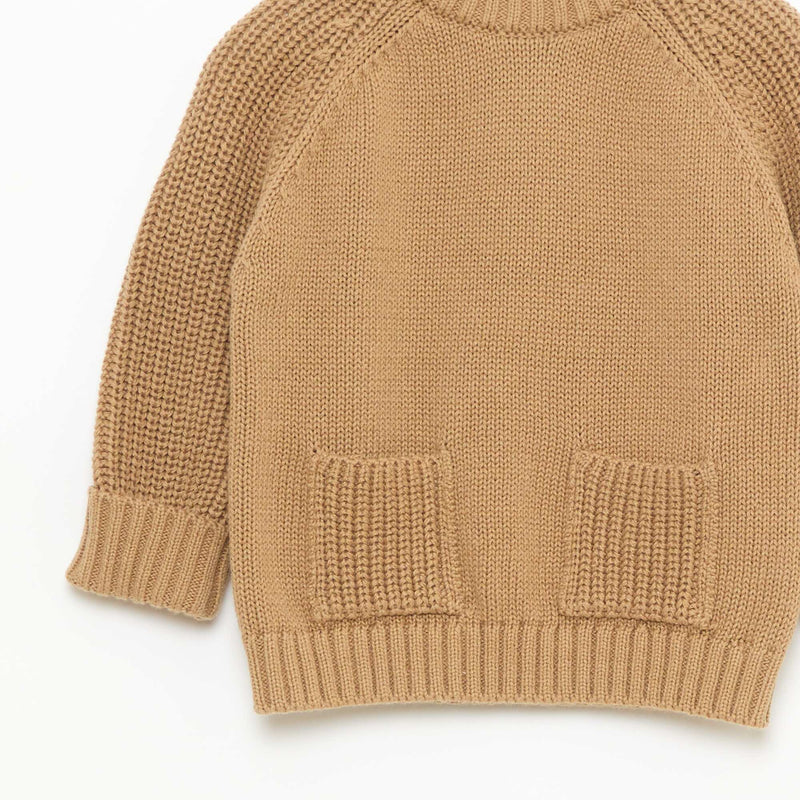 Pull en tricot uni