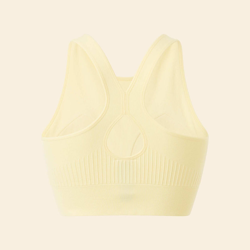 Brassière de sport en rib maintient léger
