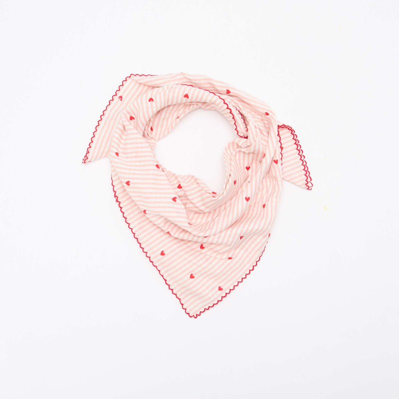 Foulard carré imprimé