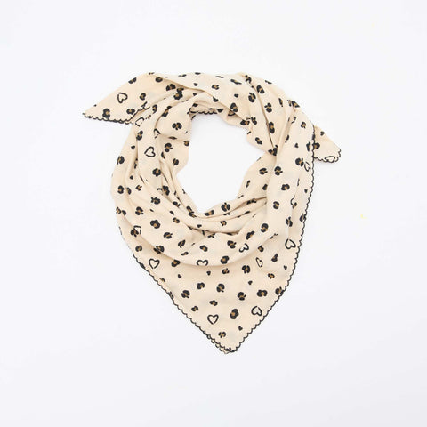 Foulard carré imprimé