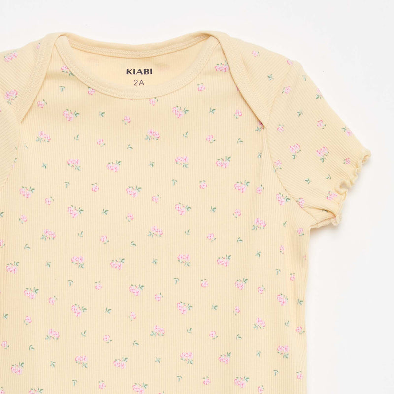Ensemble de pyjama court t-shirt + short - 2 pièces