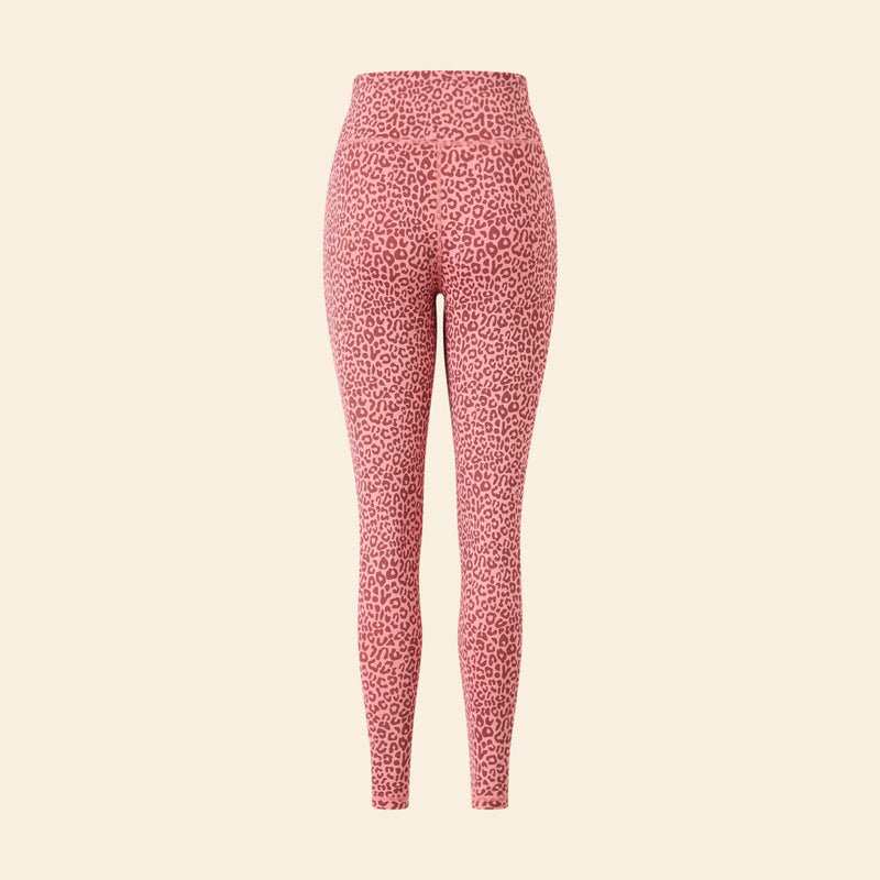 Legging de sport imprimé léopard