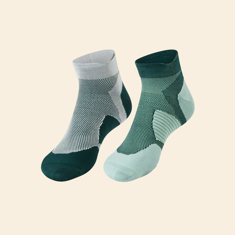 Lot de 2 paires de chaussettes compressives en coton