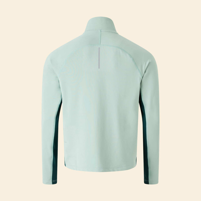 Gilet de sport à col zippé
