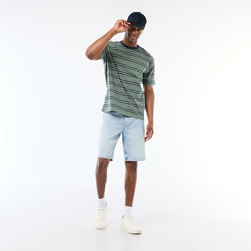 Tee-shirt basique rayé