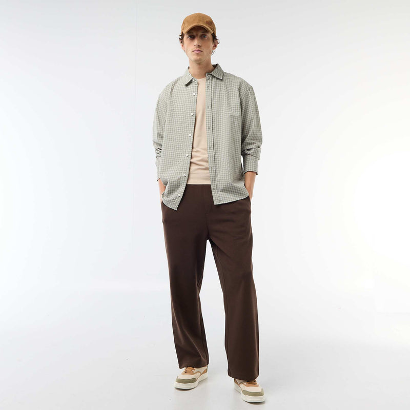 Chemise à carreaux